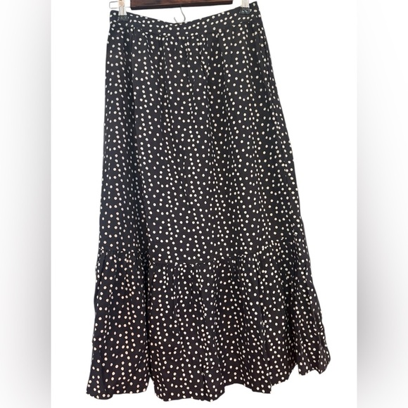 American Eagle AE77 premium 100% Linen Button up Maxi /Midi Skirt NWT - Picture 3 of 6